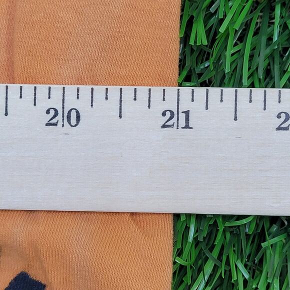 ACDC Leopard Crop-Top Shirt Womens Large 21x17 Tie-Dye - Picture 6 of 11